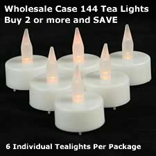 Wholesale Tea Light Candles 144 With Batteries