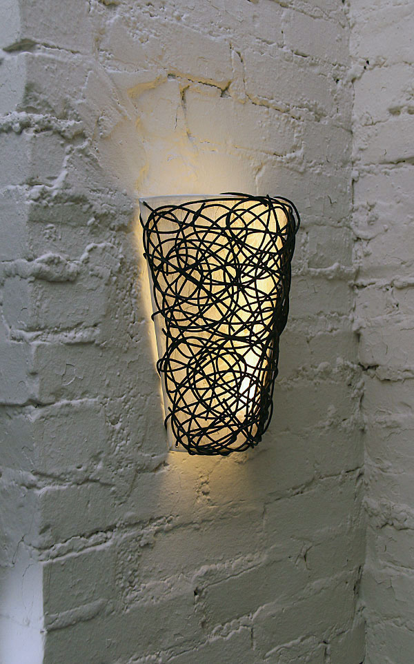 Battery Powered Wall Sconce with White Light or Candle Flicker ...