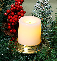 String Candles With Flickering Effect And Timer