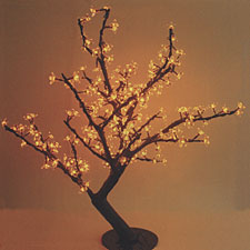 Yellow Cherry Blossom LED Tree