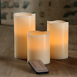 Safety tips window candle 