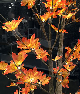 6 Foot LED Maple Tree - 72 Lights - For Use Indoors and Outdoors