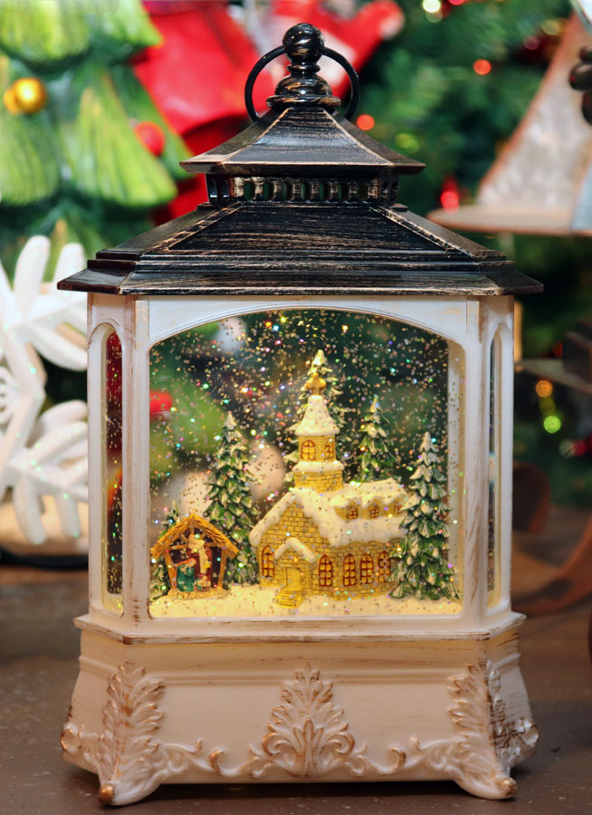 Christmas Nativity Scene Snow Globe Lantern Snow Globes Christmas My