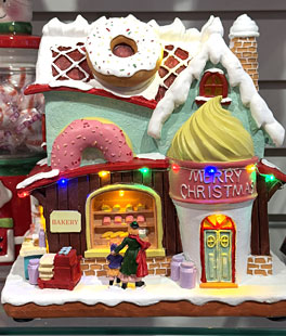 Animated Lighted Musical Gingerbread Bakery - 2807970-B  NEW 2025