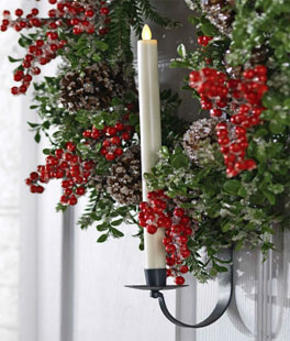 wreath hanger and taper candle holder 28 inch adjustable - Christmas Decorations Battery Operated Candles wreath hanger and taper candle holder 28 inch adjustable - Christmas Decorations Battery Operated Candles