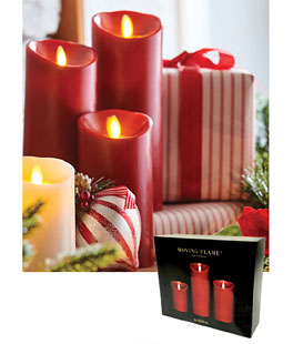 thumbnail image 2 of 2 Pack Outdoor Plastic Flameless Candles With Remote Control And Timer, LED Flickering Battery Operated Electric Pillar Candles D3 Xh5 5 Camping Weddings Home 2 of 11