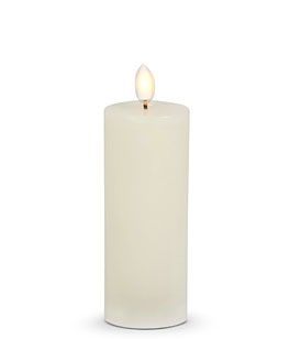 2 x 5 Inch Ivory Pillar Candle - Luminesce Flameless Candle Collection
