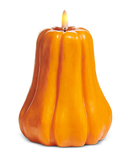 5.5" Wax Gourd LED Candle - Remote Ready - NEW 2025