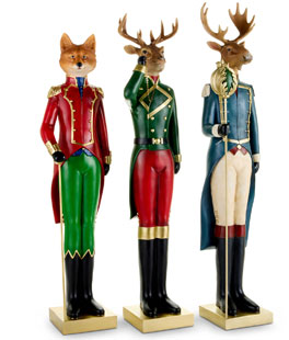 32" Woodland Soldier Set of 3 Assorted - NEW 2026