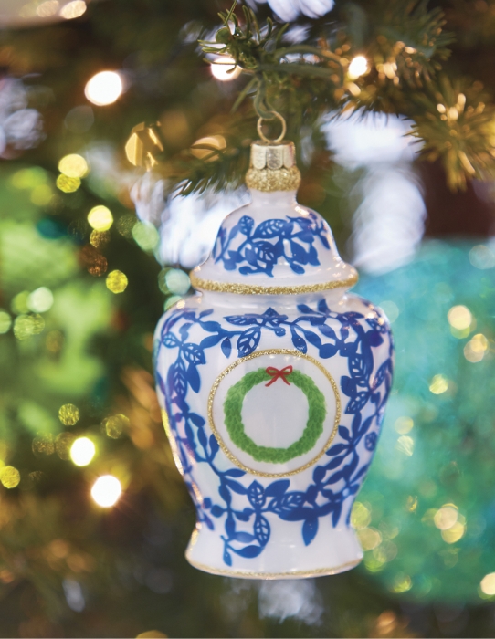 Ceramic Bottle Hanging Ornament