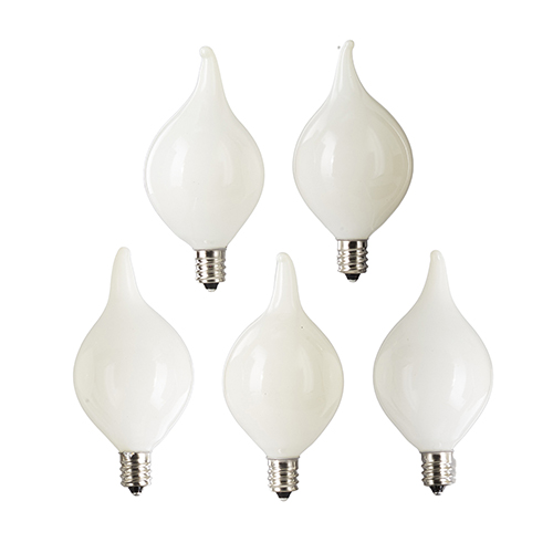 Box of 5 Kismet String Light Replacement Bulbs - Shiny White