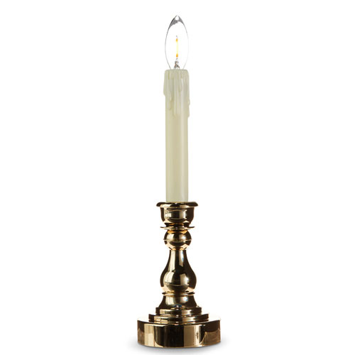 Remote Control Gold Candlestick
