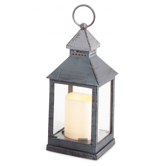 Candle lantern - Battery operated lantern with timer