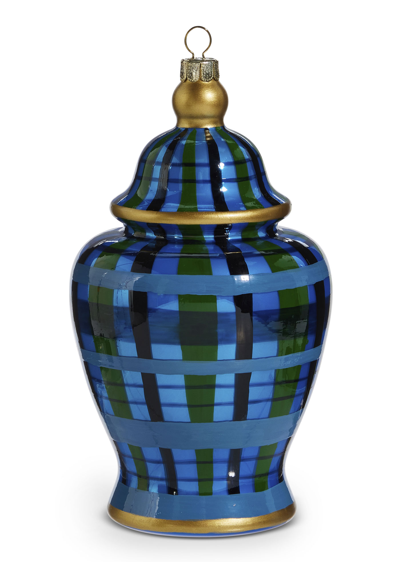 6 Inch Black Watch Ginger Jar Ornament - NEW 2024