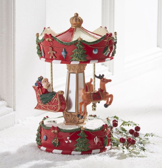 Wind up musical carousel clearance