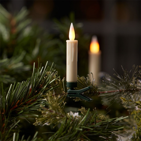 Battery operated christmas tree candles hotsell