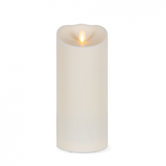 Outdoor Luminara 9 Inch Pillar Candle Battery Operated Timer Remote Ready Outdoor Luminara 9 Inch Pillar Candle, Battery Operated Outdoor Candles With Timer