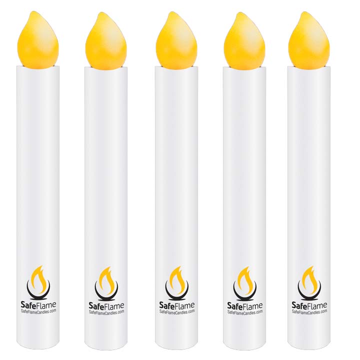 Safe Flame LED Vigil Candle Batteries Included