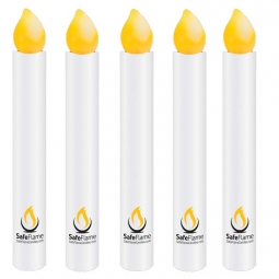Safe Flame LED Vigil Candle Batteries Included