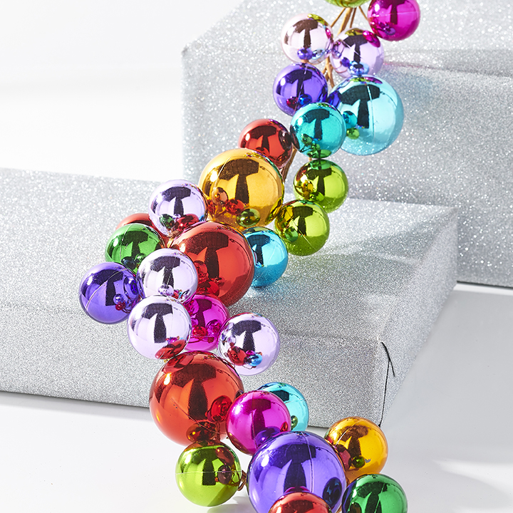 4 Foot Multi Color Ball Garland