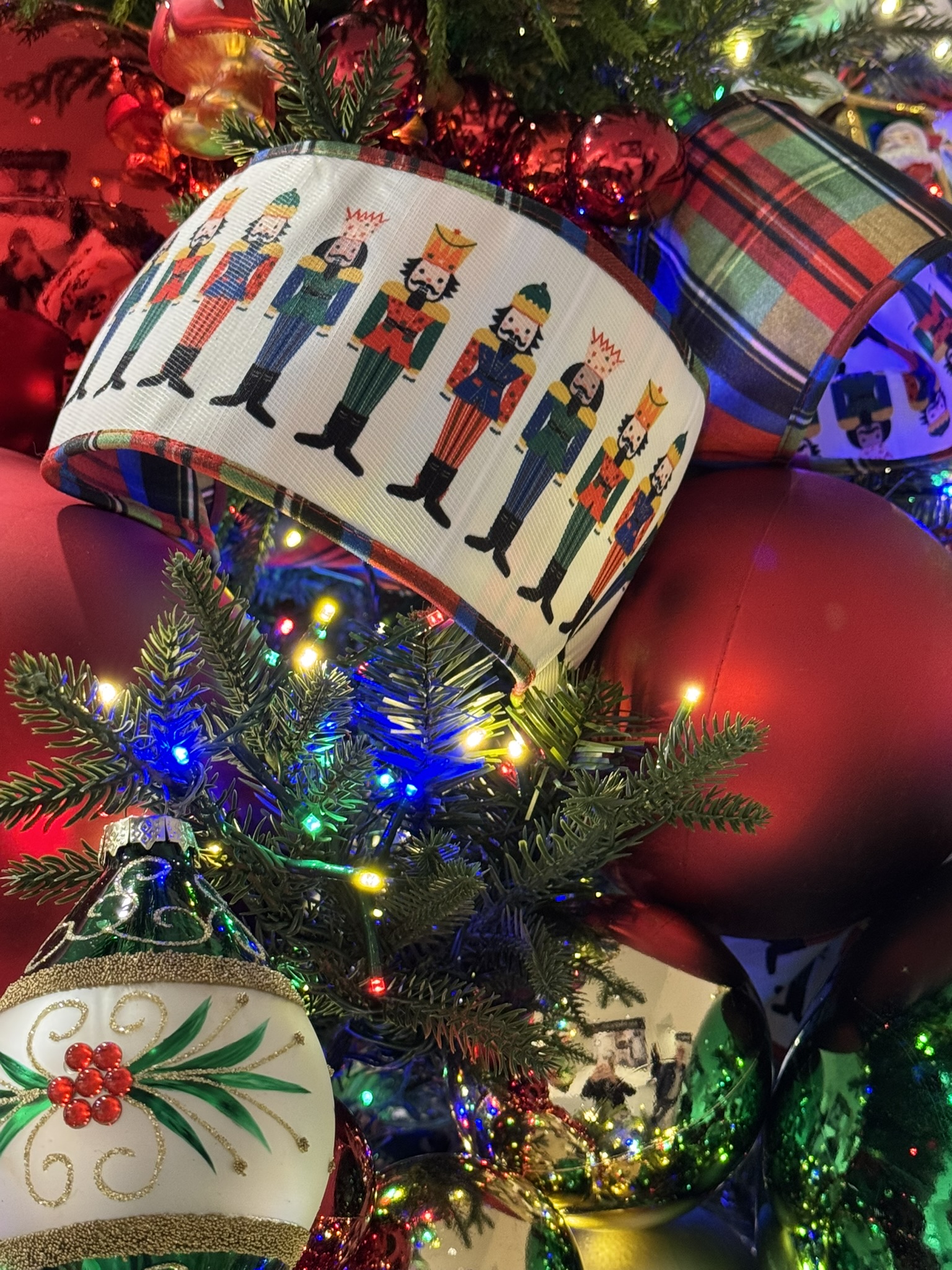 Nutcracker Wired Ribbon 4
