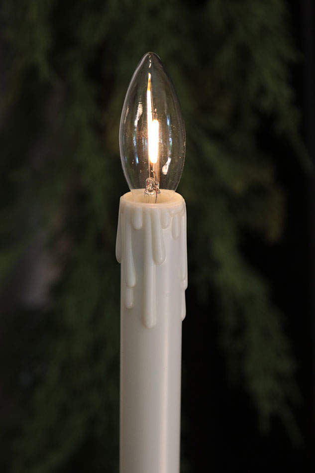 Remote Control Gold Candlestick