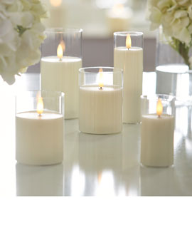 Glass Cylinder Candles
