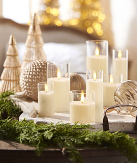 Glass Cylinder Candles