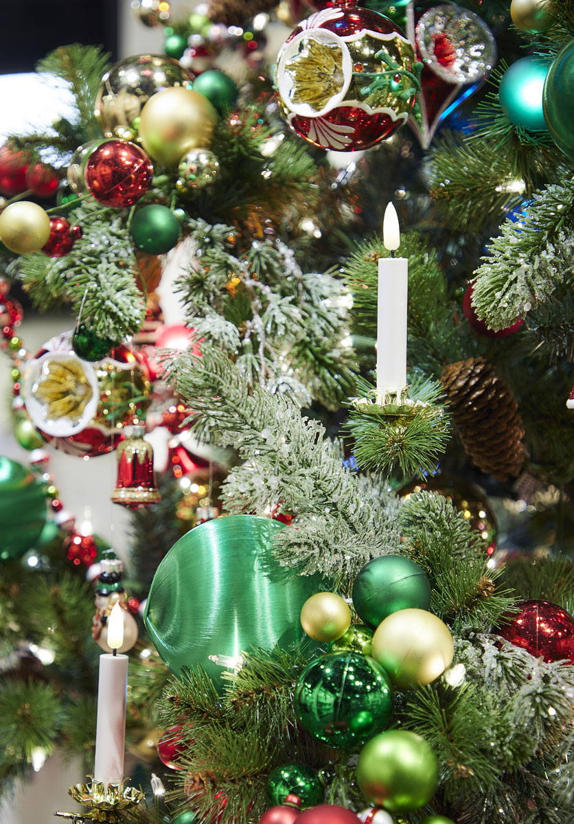 4 Inch Clip On Lighted Candles Set of 10 Remote Included