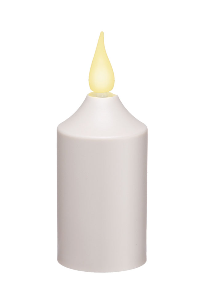 LED Flicker Votive Candle with Timer