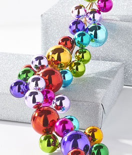 4 Foot Multi Color Ball Garland
