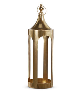 24" Gold Lantern - Round NEW STYLE 2025