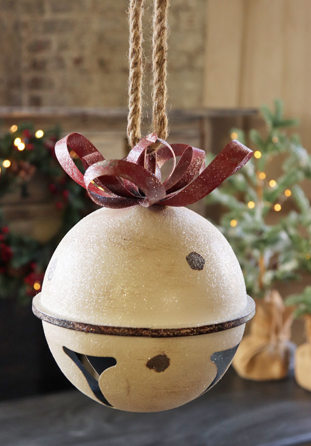 Bell Sleigh Christmas Decoration Santa Silver Jingle Bells Garland 120cm 