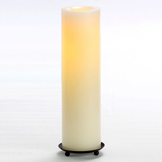 12 Inch Round Unscented Candle Impressions Cream Battery Ca Cream 12 Inch 565x565 Jpg