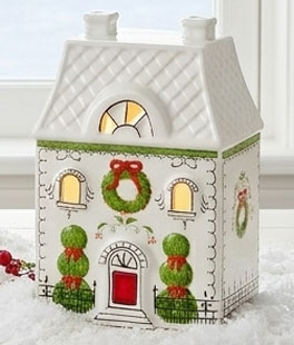 6" Lighted Village House - From RAZ Imports NEW 2026