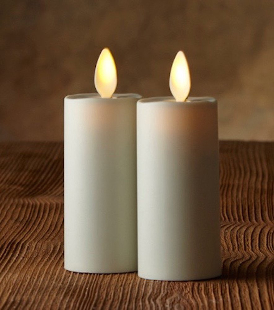 luminara flameless candles 7 inch