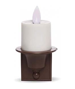 Luminara Electric Plug In Night Light With Moving Flame