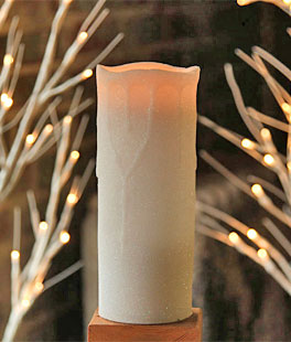 white stuff candle sale