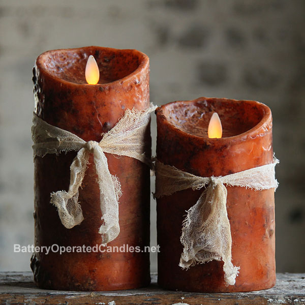 Battery operated clearance candles with timer