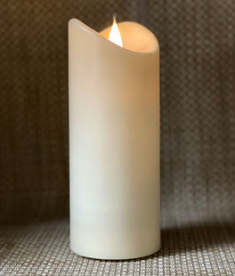 7 Inch Outdoor Moving Flame Simplux Candle - Remote Ready