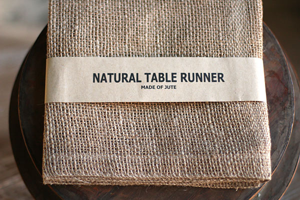 Burlap Table Runners 14"W x 72"L Made USA Wholesale Wedding Tablerunner Fabric 