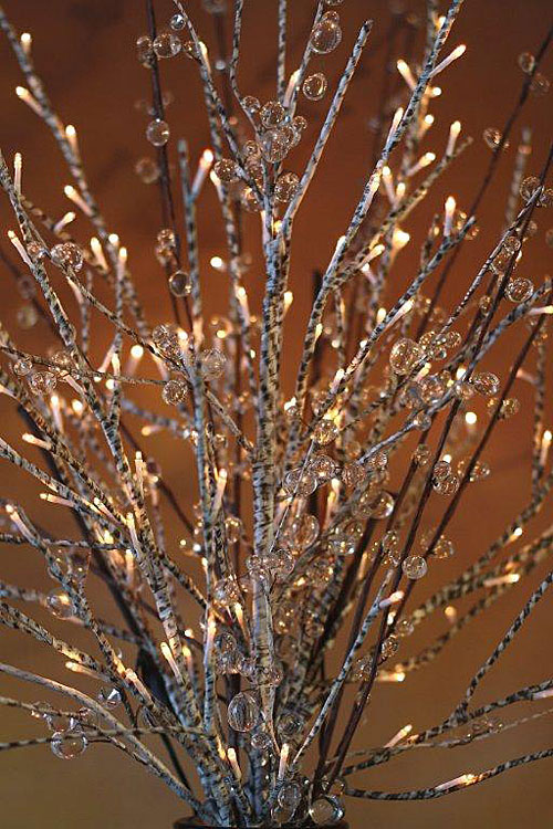39 Inch Lighted Birch Branches - 3 Branches - 96 LED's