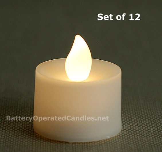 Cool white led tea lights hotsell