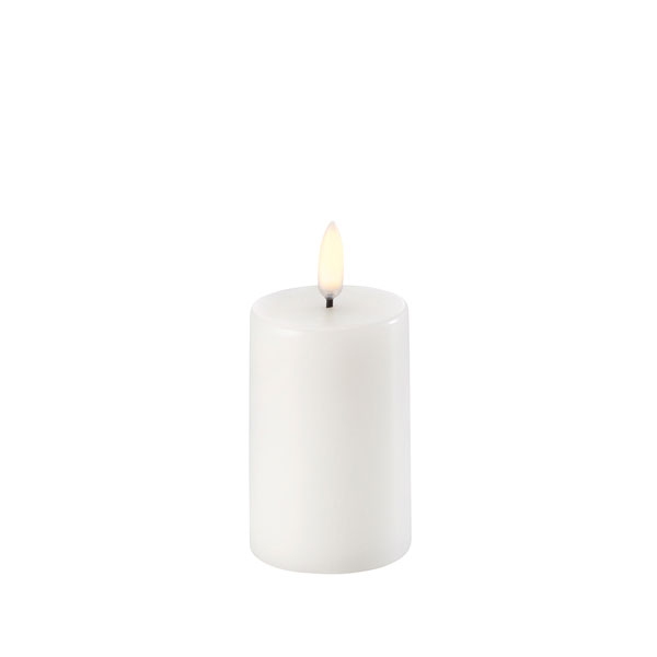Uyuni 2 Inch x 4 Inch White Votive Candle Remote Ready